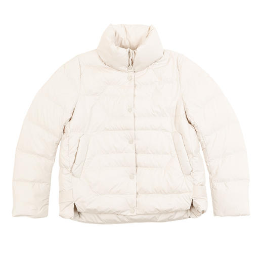 METTE21年秋冬女90白鹅绒羽绒服时尚立领短款加厚保暖面包服外套 商品图8