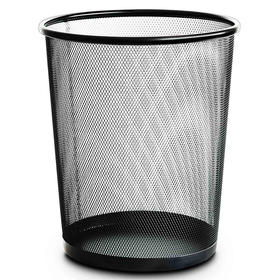 得力9190中号圆纸篓(黑)(只)266x218x280mm