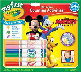 绘儿乐幼儿系列米奇老鼠不脏乱神奇水彩笔活动套装81-1365