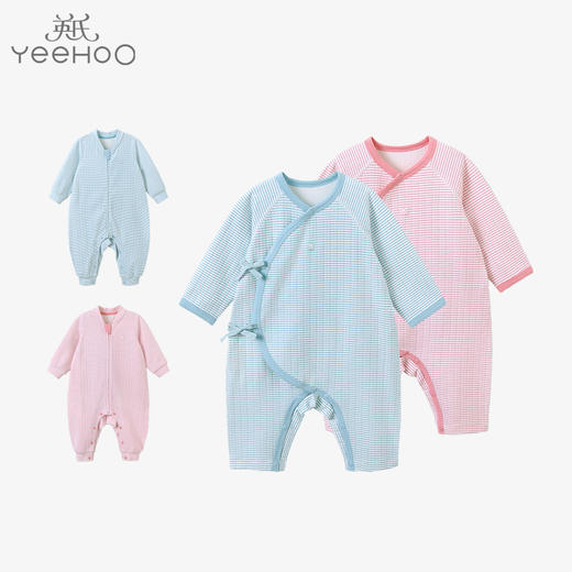 英氏婴儿暖姜系列连体衣宝宝柔软爬服哈衣秋冬新品YLAAJ31027A YLHAJ31042A YLHAJ31043A YLAAJ31026A 商品图0