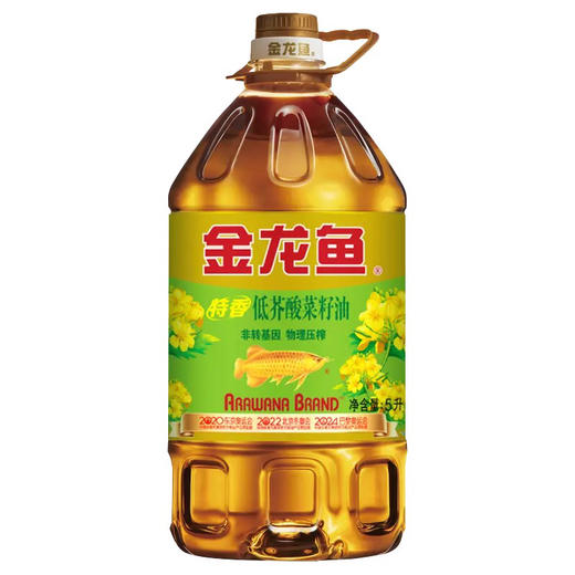 D金龙鱼特香低芥酸菜籽油（5L） 商品图0