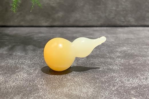 【御珠宫坊】糖羊脂白玉葫芦挂件 商品图4