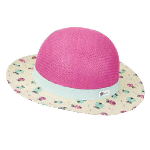 思丹乐编织女帽（玫红）1411881913 商品图0