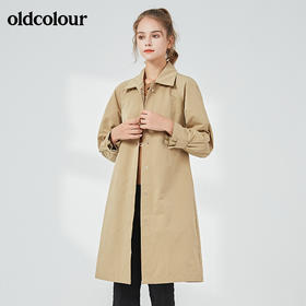 oldcolour秋季商场同款时尚气质风衣外套女N33047320