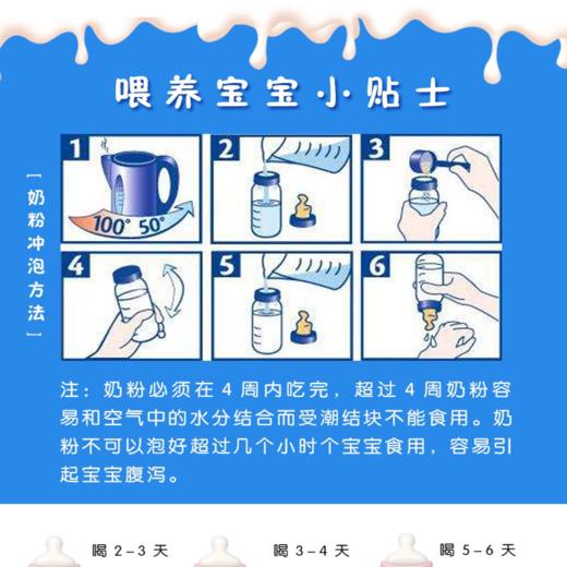 【中欧班列精选】HNMG 德国爱他美奶粉Aptamil 白金版pre段（0-6个月）800g 商品图7