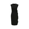 【曜】立体层次裁片拼接黑色修身连衣裙/0000760A 商品缩略图4