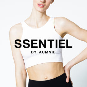 罗纹棉弹圆领背心 RIBBED COTTON SINGLET