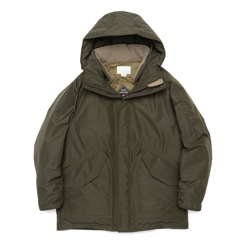 日本nanamica gore-tex down coat 专业防水光电子羽绒服 外套
