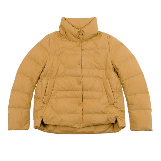 METTE21年秋冬女90白鹅绒羽绒服时尚立领短款加厚保暖面包服外套 商品图9