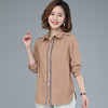 HH-X21GF557 纯棉衬衫女韩版2021新款潮早春女上衣气质通勤宽松长袖衬衣女春秋 商品缩略图1