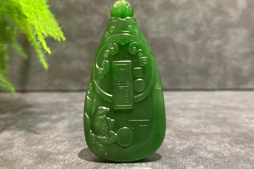 【御珠宫坊·传承系列】碧玉观音挂件 商品图1