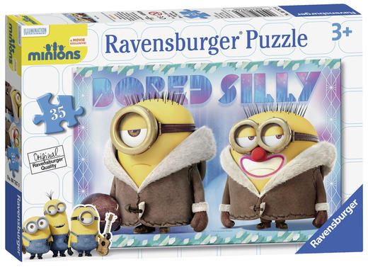 Ravensburger拼图 平面拼图35片小黄人RAVC087679 商品图0