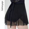 凡圣瑜伽一片式绑带运动短裙透气防走光外搭遮臀修身瑜伽裙F11551 商品缩略图3