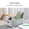 日式桌面塑料收纳盒6个 无印良品同款磨砂化妆收纳盒2个 商品缩略图3