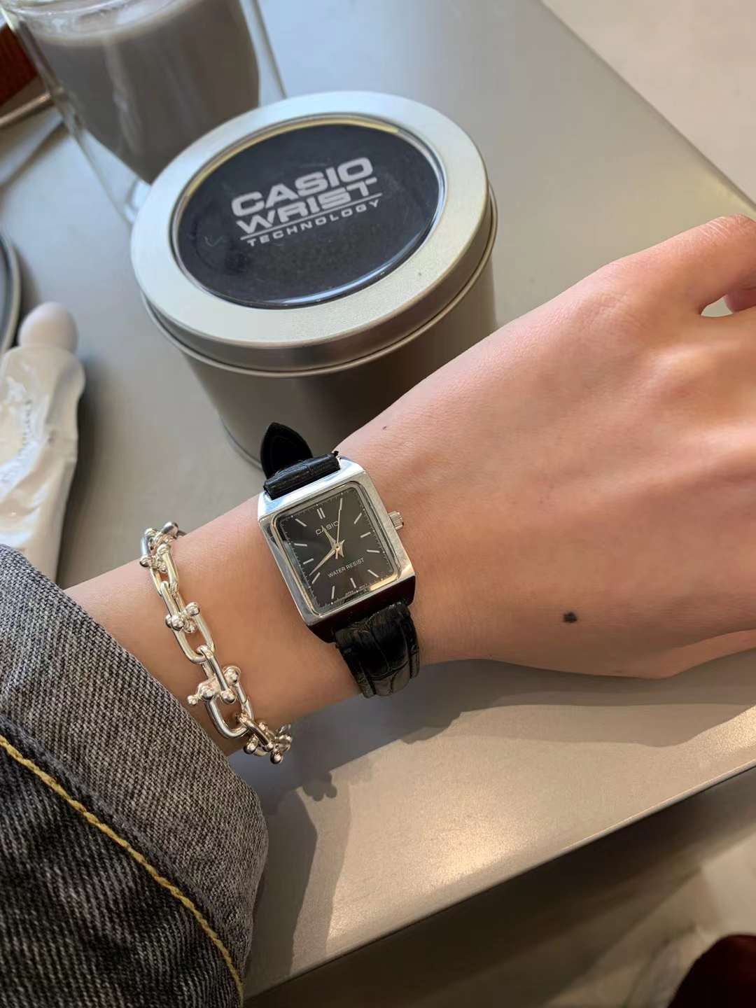 卡西欧casio经典复古小棕表 实用百搭 简约大气有气质 不挑年龄不挑