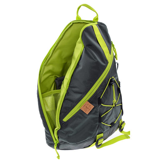 LASSIGCasual系列爹地斜挎包-深灰荧光绿LSLB133 商品图1