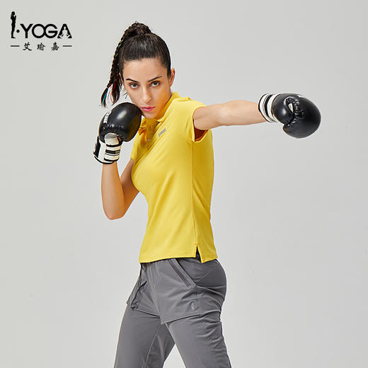 IYOGA夏季超薄速干抗菌除臭高尔夫POLO衫 商品图8