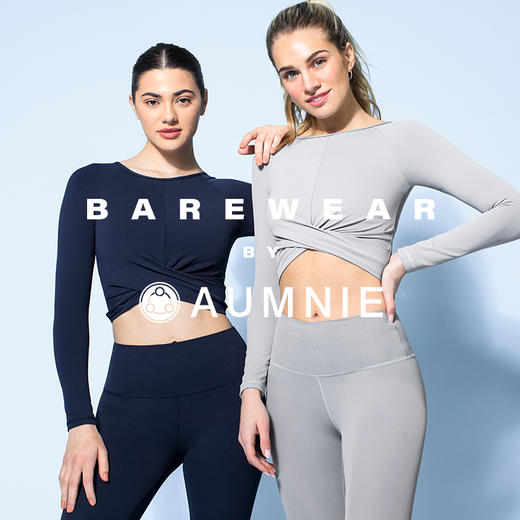 裸感前环绕长袖上衣 / NUDE FRONT WRAP LST  裸感系列 商品图0