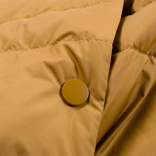 METTE21年秋冬女90白鹅绒羽绒服时尚立领短款加厚保暖面包服外套 商品图4