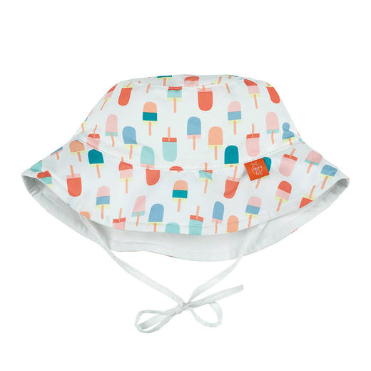 LASSIGLASSIG女童双面防晒遮阳帽-冰淇淋[白/橙]1433005106 商品图0