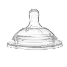 智高自然母感硅胶奶嘴(一字可调2支装)00081035200000