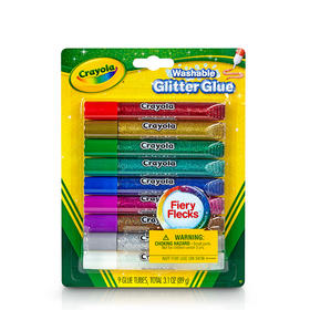 绘儿乐9色可水洗粗头闪光胶水69-3527