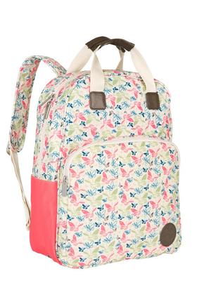 LASSIGVintage系列妈咪双肩背包-春日蝴蝶LASCLBP193