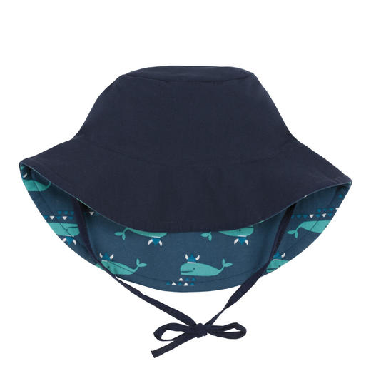 LASSIGLASSIG男童双面防晒遮阳帽-蓝鲸[深蓝色]1433005410 商品图1