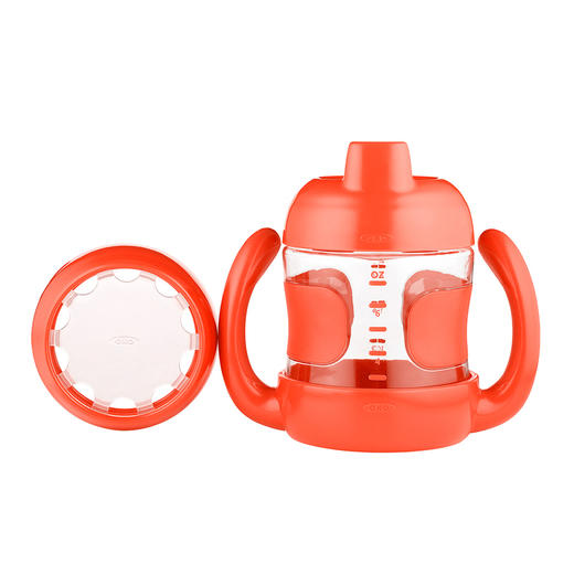 OXOOXOtot奥秀吮吸杯套装(200毫升)桔色6106900 商品图6