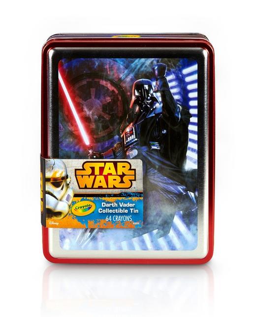 绘儿乐星球大战黑武士64色蜡笔电影版珍藏铁盒04-6849 商品图6