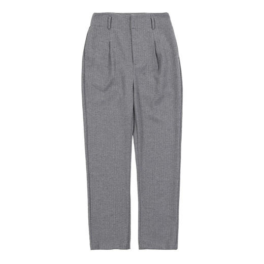 METTE21年秋冬女士羊毛裤轻薄舒适高腰小直筒休闲裤时尚九分裤 商品图5