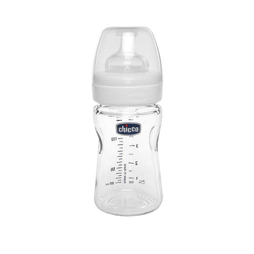 智高宽口玻璃奶瓶150毫升配硅胶奶嘴00020711000000 商品图0