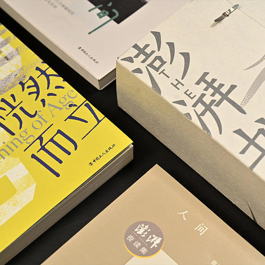 【澎湃书系】—《人间指南》《恍然而立》《此与彼之间》定制版典藏套装 商品图3