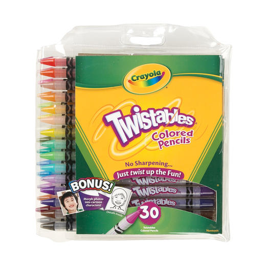 绘儿乐30色可拧转免削彩色铅笔68-7409 商品图5