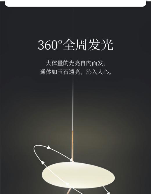 LEEDARSON 吊灯 抱朴·怀素（单头） 商品图1