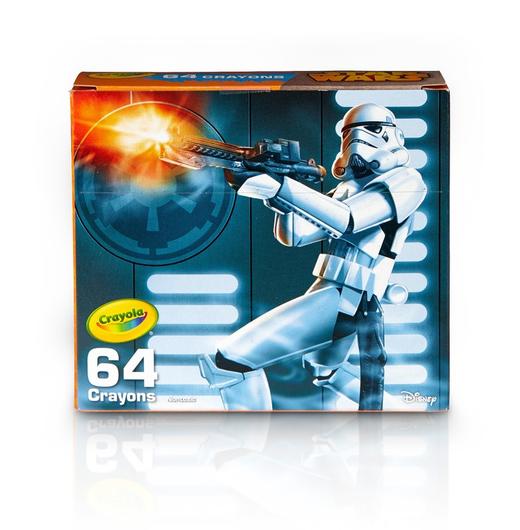 绘儿乐星球大战白兵64色蜡笔电影版珍藏铁盒04-6848 商品图3