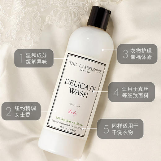 THE LAUNDRESS细致衣物洗衣液475ml贴身内衣裤真丝蕾丝酵素洗涤剂 商品图0