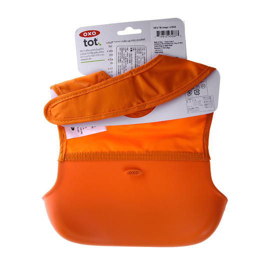 OXOOXOtot奥秀儿童柔软围嘴(桔色)6128700 商品图0