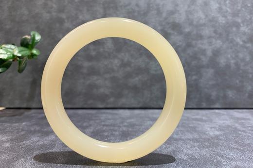 【御珠宫坊·传承系列】和田玉藕粉手镯58mm 商品图2