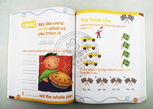 220个高频词汇书 英文原版 Complete Book of Sight Words 英语常见词常见字核心词汇 关键单词 儿童字典词典进口工具书 英文版 商品图1