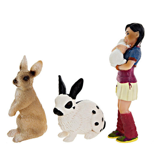 思乐景观包女孩和兔子玩具41378 商品图2