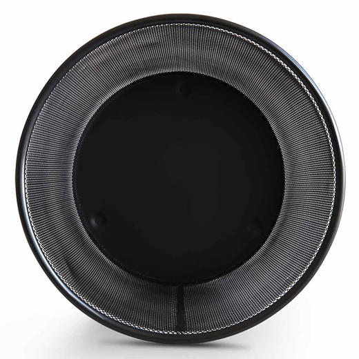 得力9190中号圆纸篓(黑)(只)266x218x280mm 商品图3