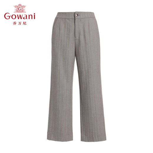 乔万尼直筒微喇休闲裤春季新品EI3F137 商品图4