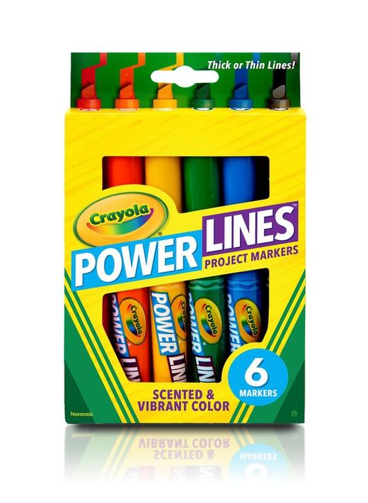 绘儿乐6色可水洗香味水彩笔58-8195 商品图2