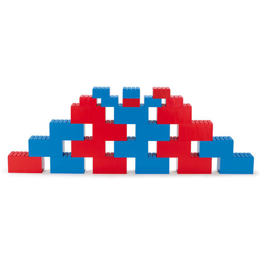 Dantoy 大型拼搭积木(红蓝)-26PCSDANC146991 商品图0