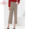乔万尼直筒微喇休闲裤春季新品EI3F137 商品缩略图1