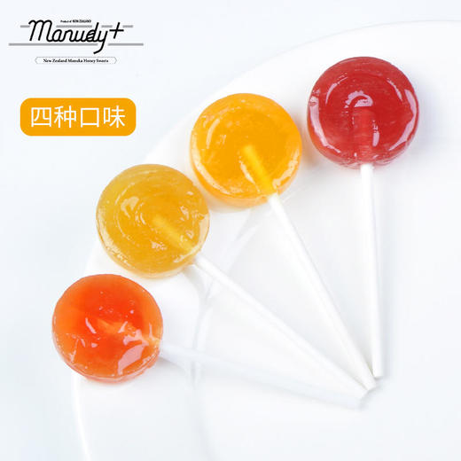 新西兰Manudy+儿童麦卢卡蜂蜜棒棒糖12支装 商品图2