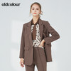 oldcolour秋季商场同款时尚气质百搭西服外套女N33048348 商品缩略图0