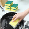 【日用百货】清洁海绵块  洗碗清洁高密度海绵擦厨房清洁双面海绵擦 商品缩略图0