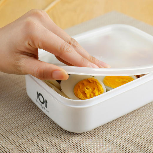 【日用百货】学生可用微波炉午餐饭盒便当盒长方形食品收纳盒 商品图1